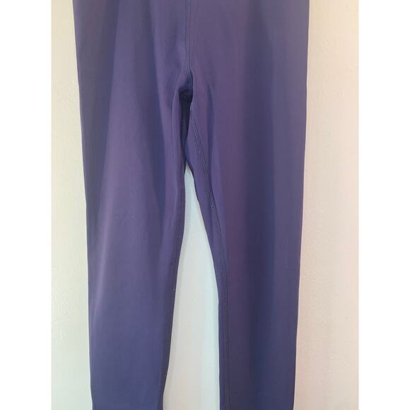 ZYIA Girl's Active Navy Leggings with Scalloped  Hem / Size: L 12-14 - Picture 7 of 12